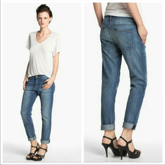 CURRENT/ELLIOTT “The Roller” Wrought Iron Grey Jeans - Picture 4 of 13